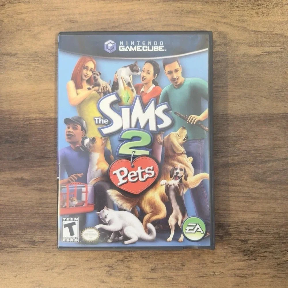 The Sims 2 Pets Nintendo GameCube Game CIB EA Maxis DOL P G40E
